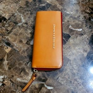Dooney and bourke Wallet tan gold colored